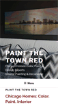 Mobile Screenshot of paintthetownred.com